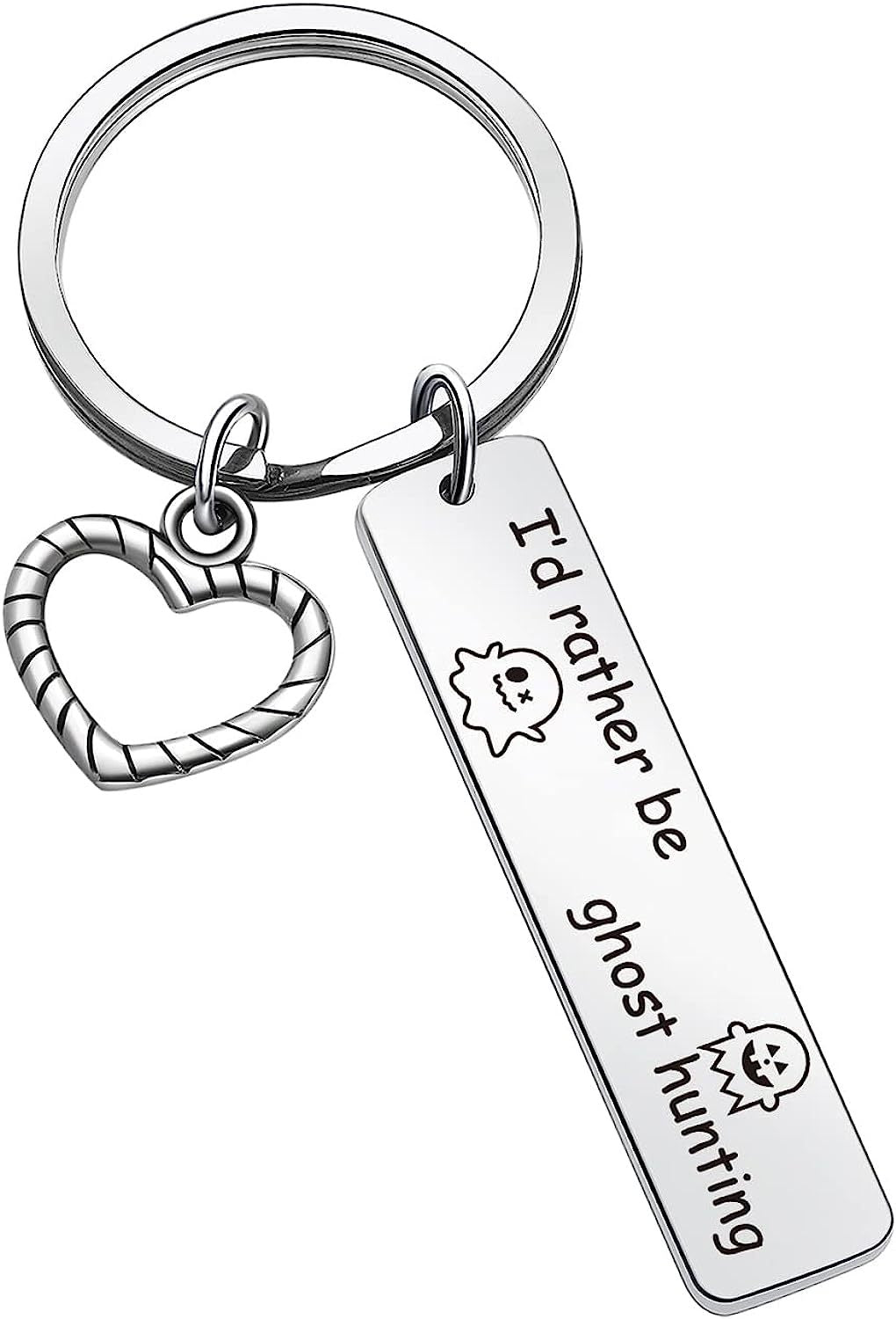 Wholesale Spooky Halloween Stainless Steel Keychains